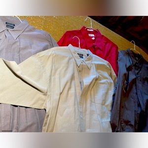 Bundle of 3XL men button down shirts